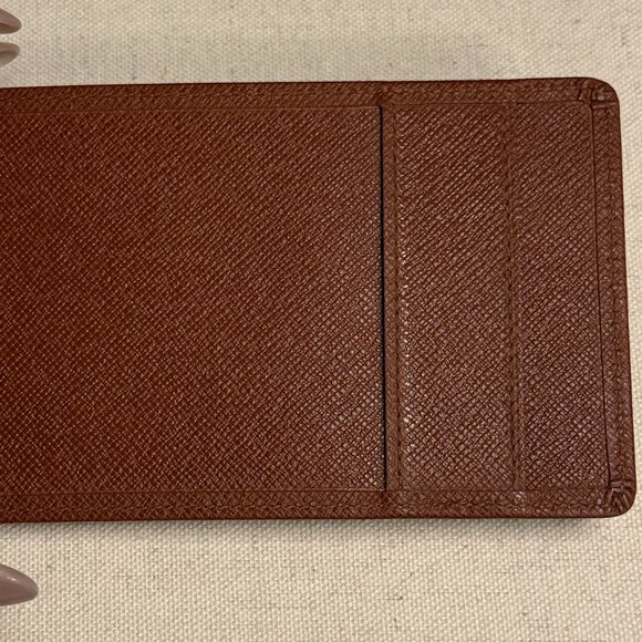 *Rare* Louis Vuitton Tiaga Leather Card Holder ID Wallet - Picture 7 of 12